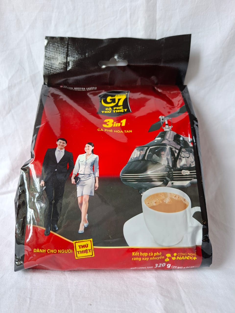 Trung Nguyen G7 3in1 20 Sachet - Kopi Instan Premium Vietnam 5