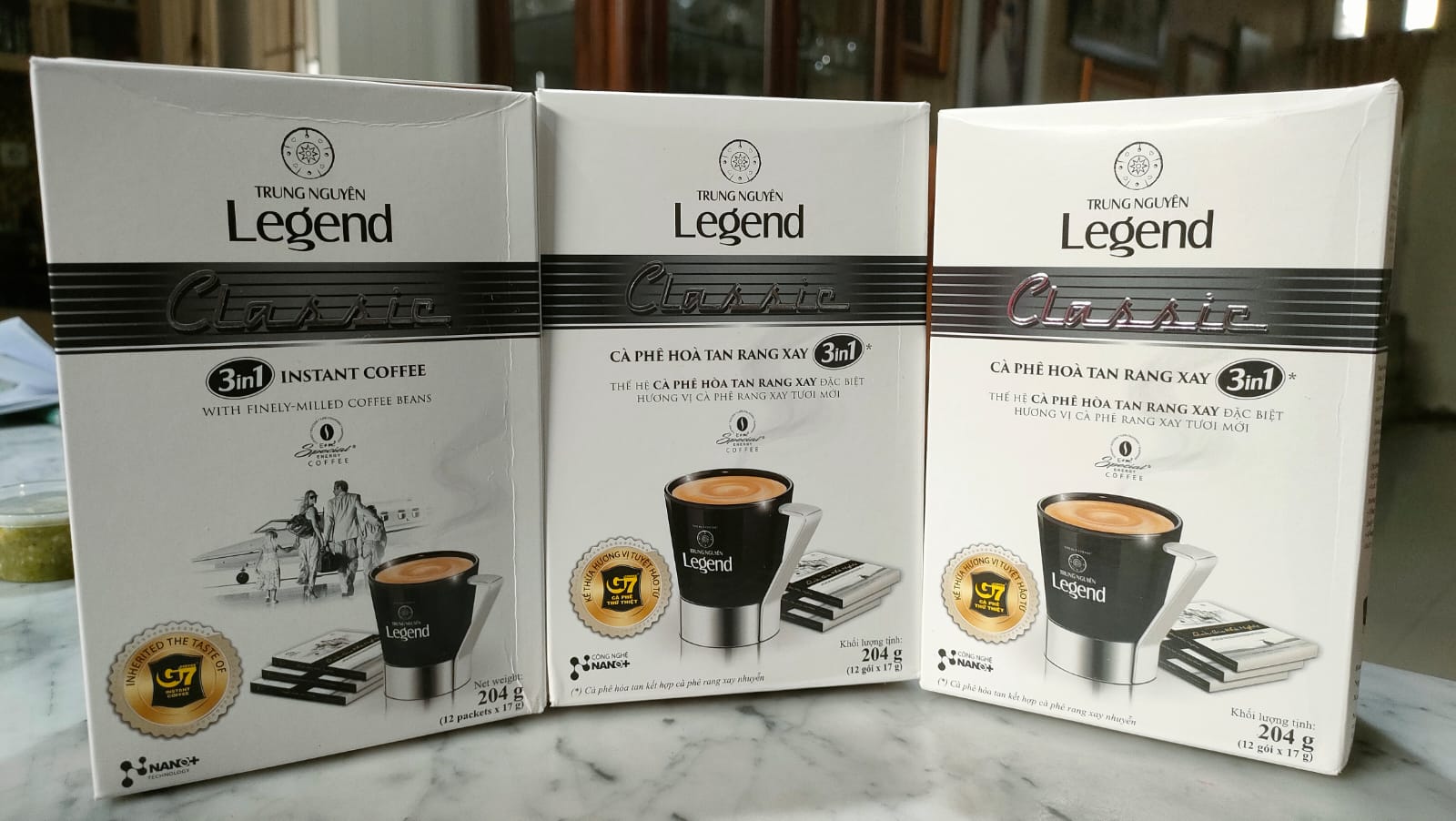 Trung Nguyen Legend Classic 3in1 12 Sachet - Trial Pack 3