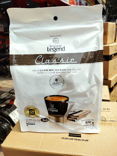 Trung Nguyen Legend Classic 3in1 50 Sachet - Family Pack 3