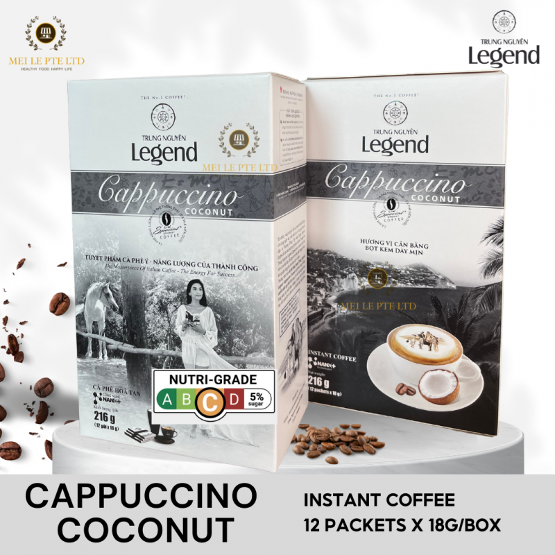 Trung Nguyen Legend Cappuccino Coconut - Kopi Kelapa Premium 4