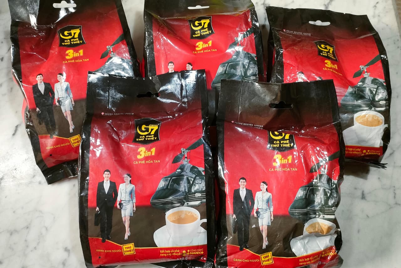 Trung Nguyen G7 3in1 20 Sachet - Kopi Instan Premium Vietnam 2