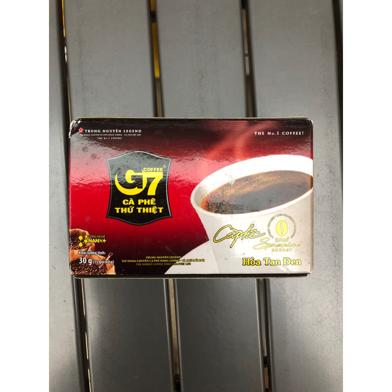 G7 Hoa Tan Den - Kopi Hitam Instan Premium Vietnam 2