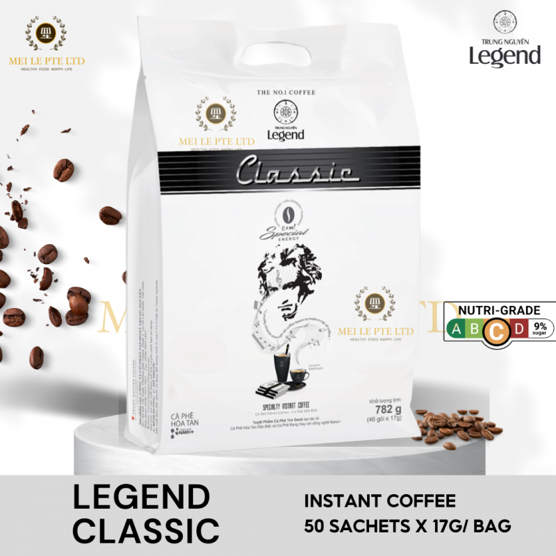 Trung Nguyen Legend Classic 3in1 50 Sachet - Family Pack 2