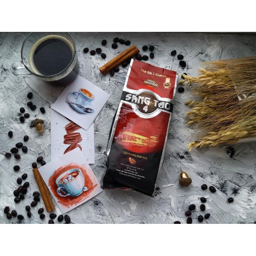 Trung Nguyen Sang Tao 4 - Kopi Bubuk Espresso Premium 5