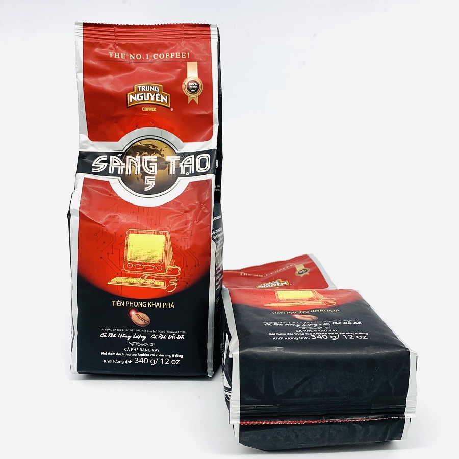 Trung Nguyen Sang Tao 5 - Kopi Bubuk Dark Roast Flagship 4